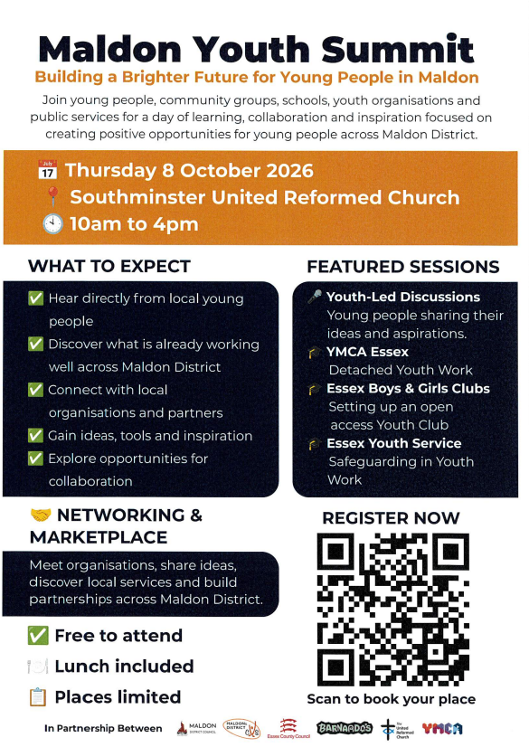 Maldon Youth Summit poster