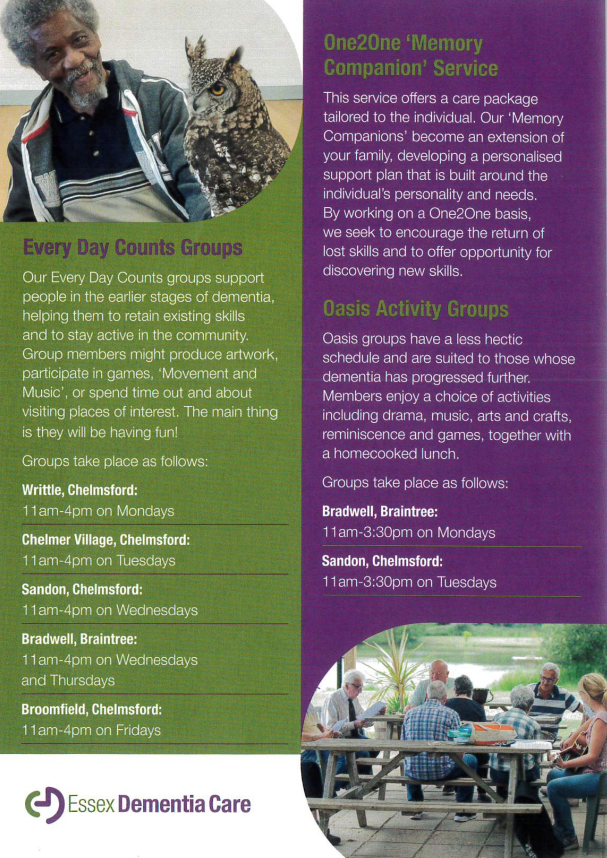 Essex Dementia poster 2